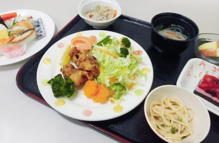 写真：病院食