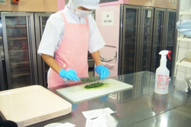 写真：給食管理業務