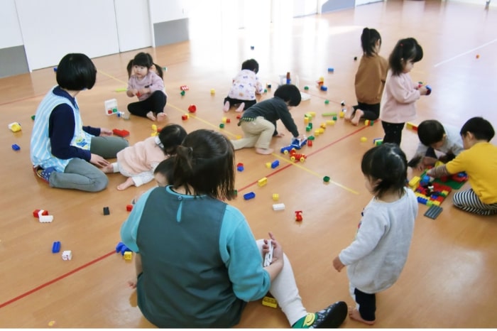 写真：院内保育所